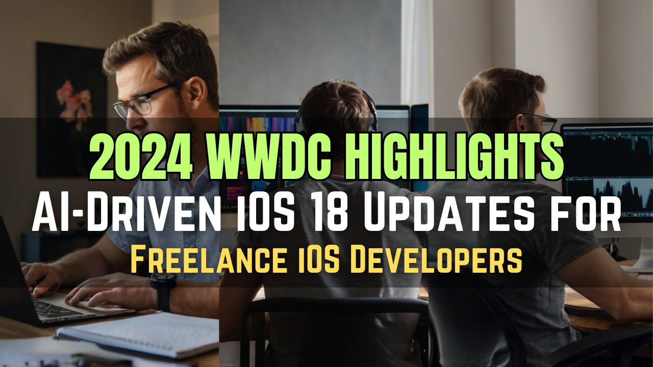 2024 WWDC Highlights: AI-Driven iOS 18 Updates for Freelance iOS Developers