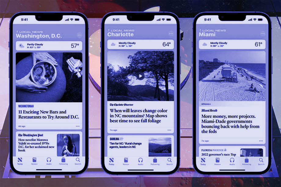 Apple News Adds Local Coverage for Three More US Cities